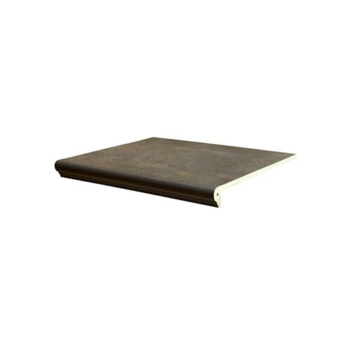 Ступень фронтальная Interbau Nature Art 118 Lava Schwarz 360х320 мм R10