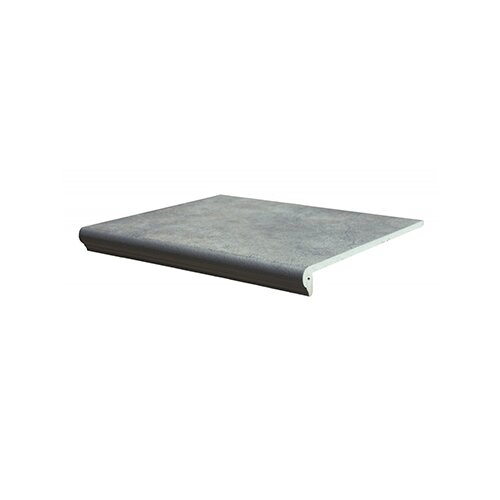 Ступень фронтальная Interbau Nature Art 119 Quarz Grau 360x320 мм R10