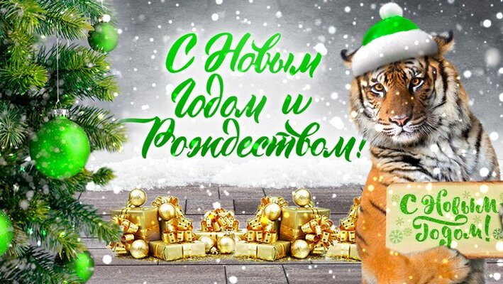 С Наступающим 2022 годом!