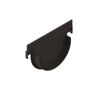 Заглушка пластиковая Basic к лоткам серии Basic и Drive DN150 H150: фото
