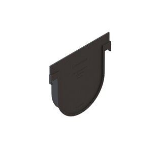 Заглушка пластиковая Basic к лоткам серии Basic и Drive DN150 H200: фото