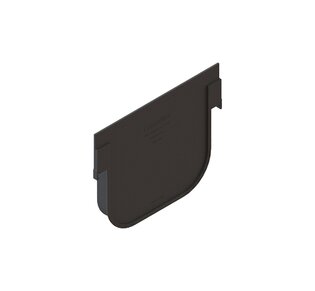 Заглушка пластиковая Basic к лоткам серии Basic и Drive DN200 H200: фото