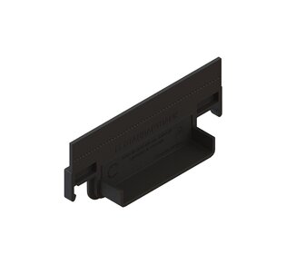 Заглушка пластиковая Basic к лоткам серии Basic и Drive DN100 H60: фото