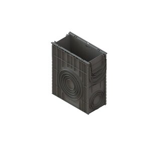 Пескоуловитель пластиковый PolyMax Basic DN200 H600: фото