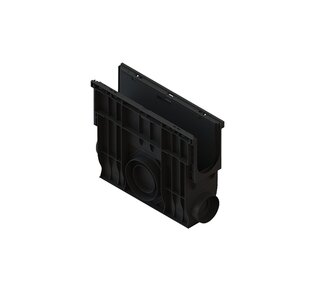 Пескоуловитель пластиковый PolyMax Basic DN100 H400: фото