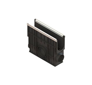 Пескоуловитель пластиковый усиленный PolyMax Basic DN100 H400: фото