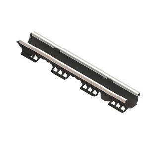 Лоток водоотводный пластиковый усиленный PolyMax Basic DN100 H120: фото
